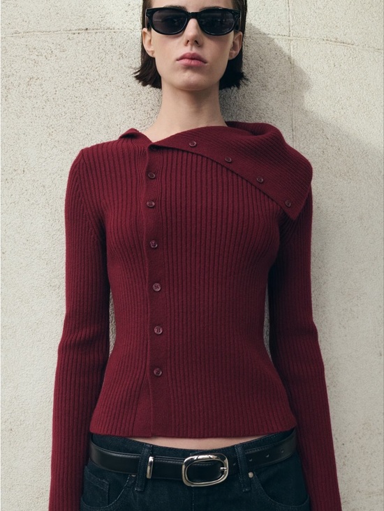 Sweaters - NWT (size L) MANGO CARDIGAN WITH SHAWL COLLAR